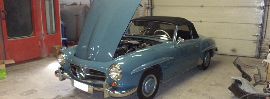 Atelier de restauration mécanique carrosserie